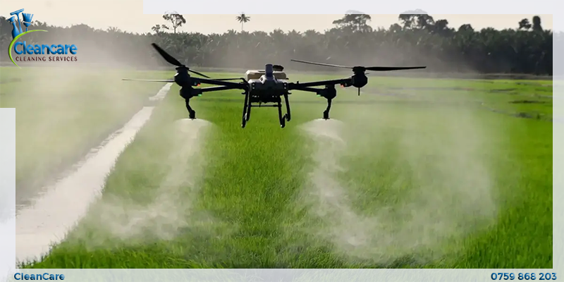Large Scale Drone Pest Control in Nairobi and Kenya